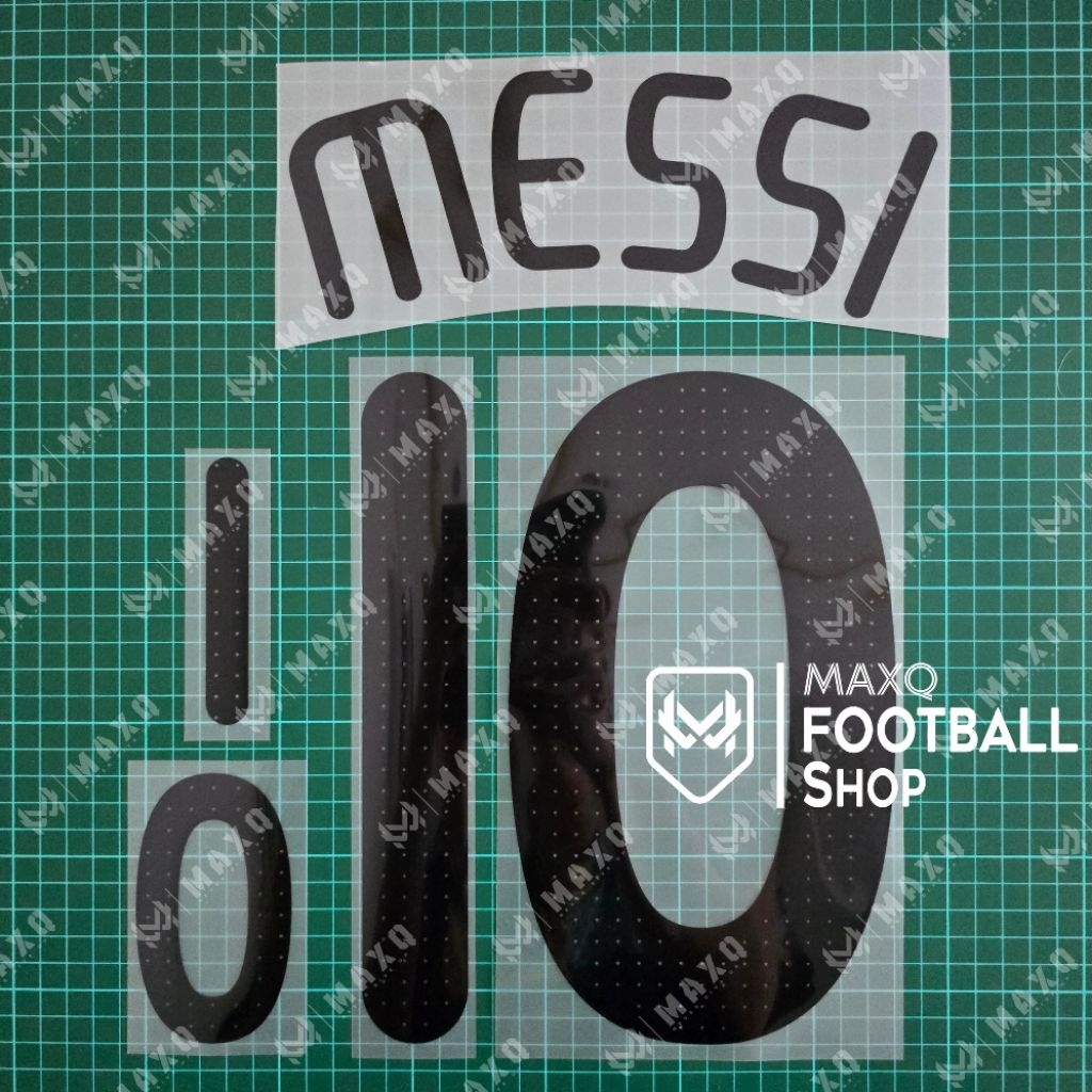 NAMESET MESSI ARGENTINA HOME 2009 / 2010