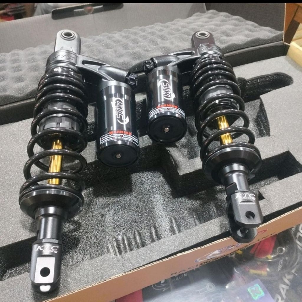 shock ktc racing gufo series 365mm new pcx 160 ABS CBS/ shockbreaker ktc racing tipe gufo tabung ata