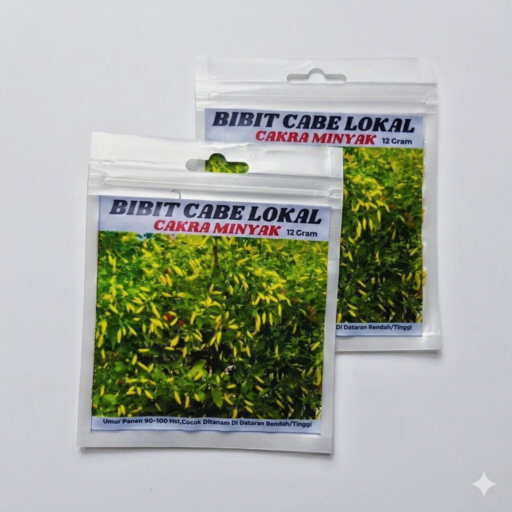 BENIH BIBIT CABE RAWIT LOKAL MINYAK 12gr