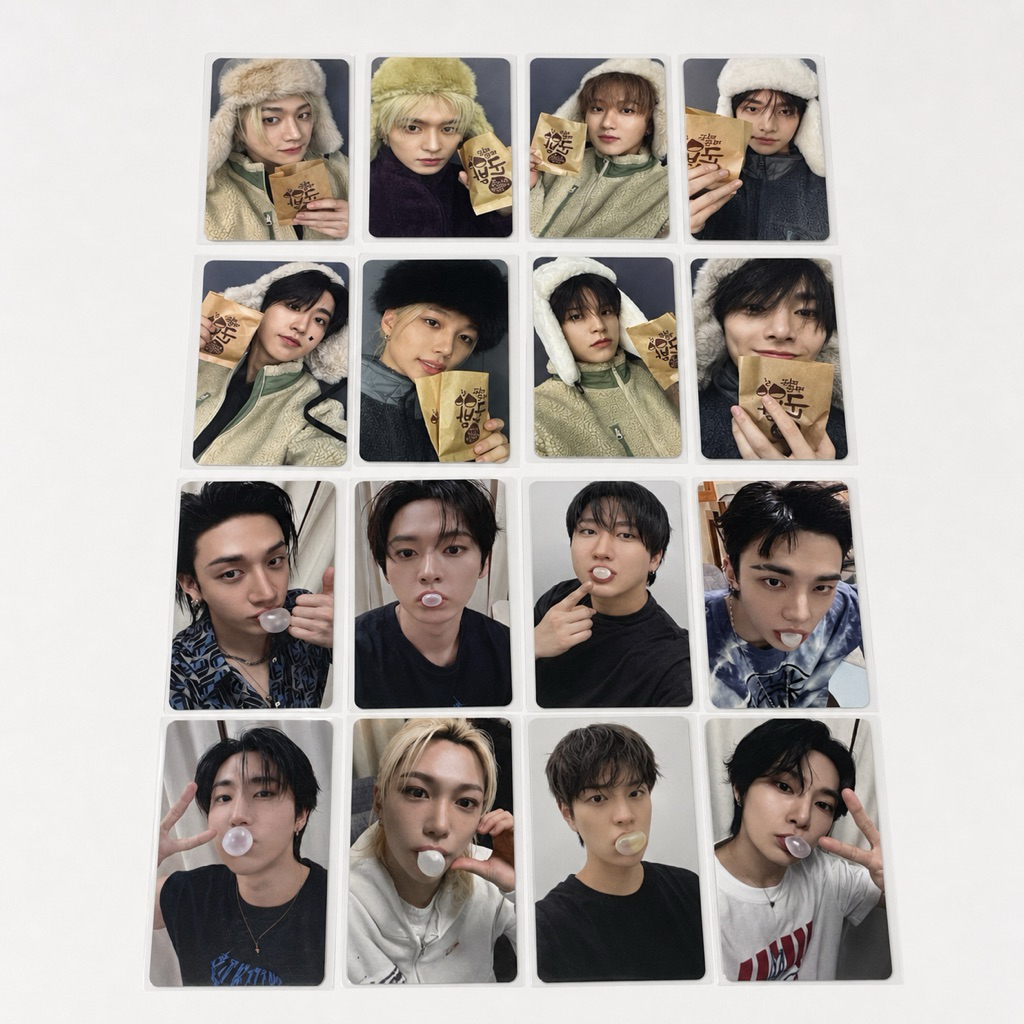 [CLEARANCE SALE] OFFICIAL PHOTOCARD STRAY KIDS POB VIDEO CALL EVENT FANSHOP