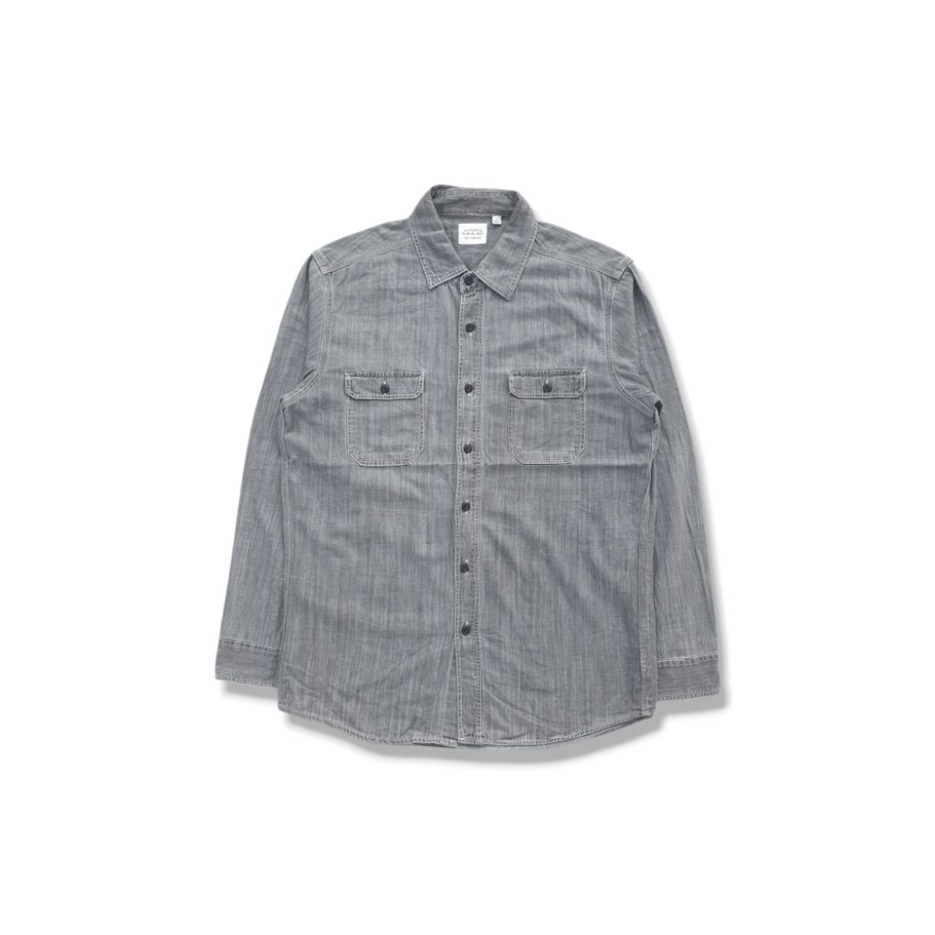[Size L] Kemeja Chambray UNIQLO - Original