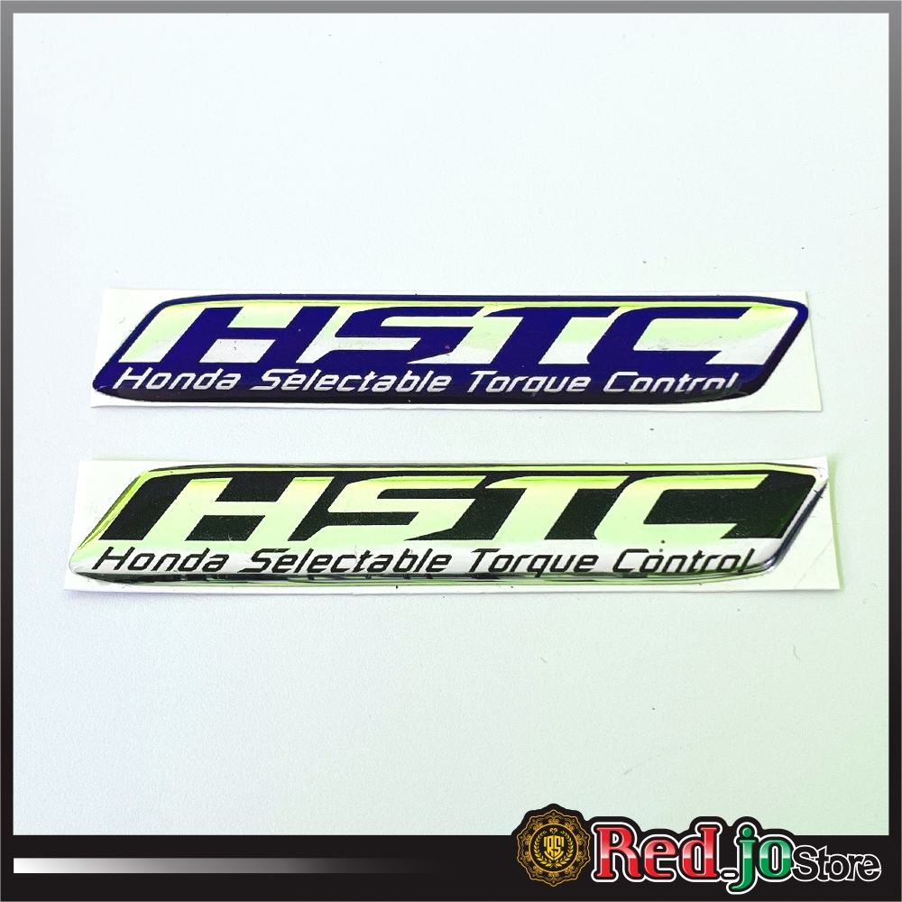 Sticker HSTC HONDA Stiker Timbul HSTC PCX ADV METALIK SILVER Timbul 3D