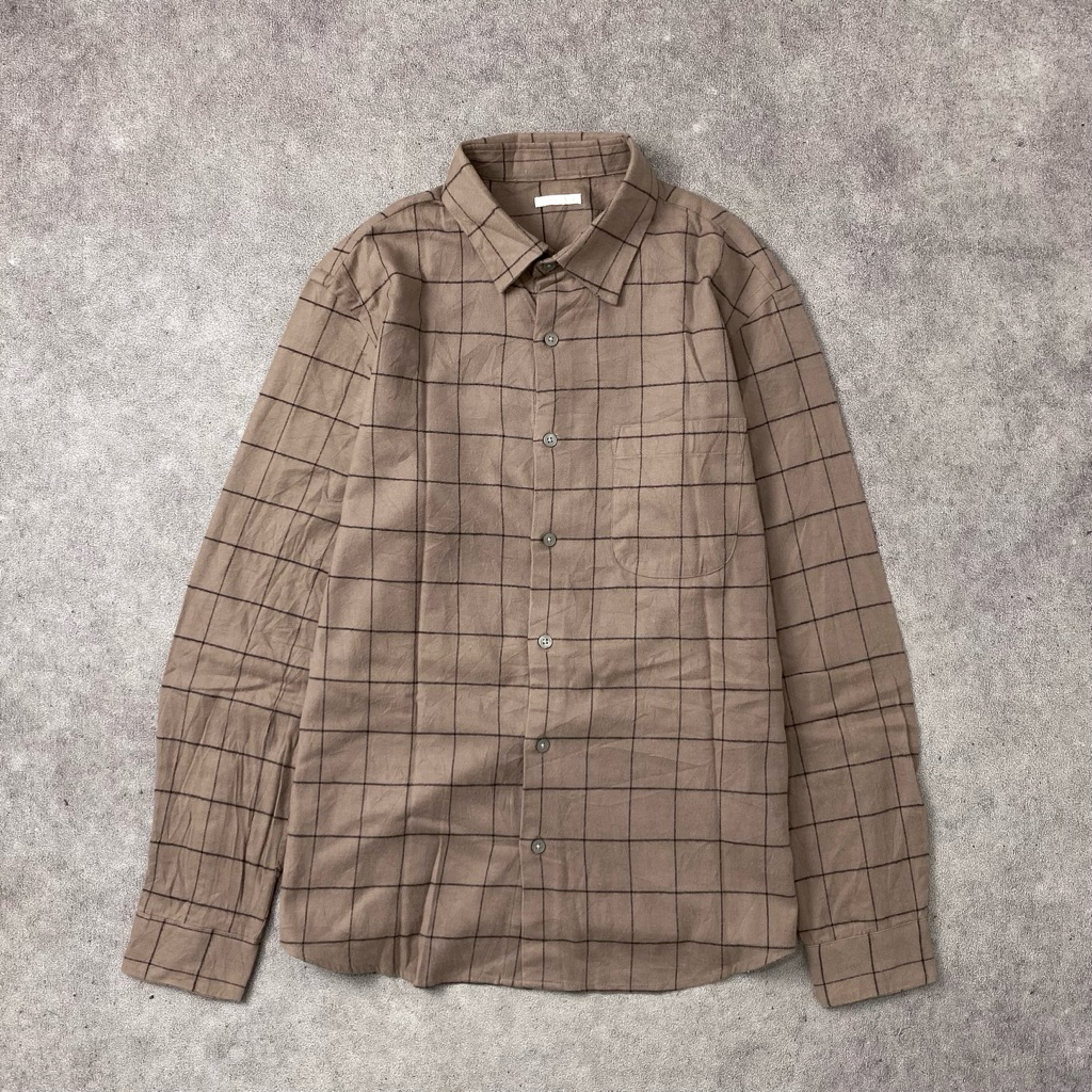 GU Brown Soft Flannel