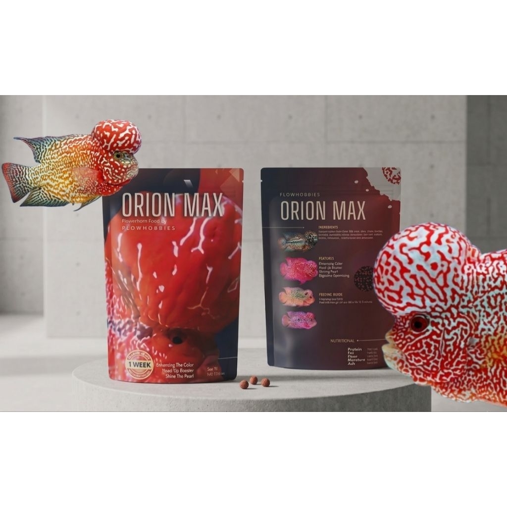 PELET LOUHAN ORION MAX BULKY, HIGH GROWTH, FLOWHOBBIES