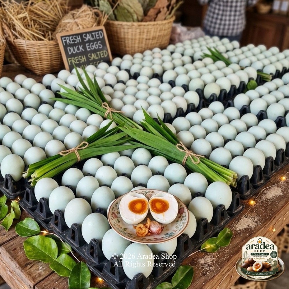 Telur Asin Bakar Berminyak Asli Brebes dan Telur Asin Rebus Paket Isi 10