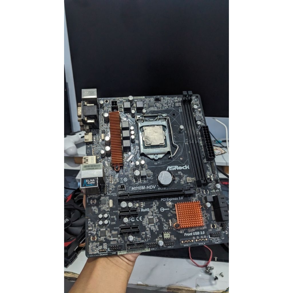 MOBO ONLY, ASROCK H110M