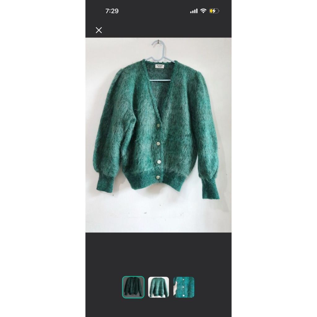 MOHAIR CARDIGAN