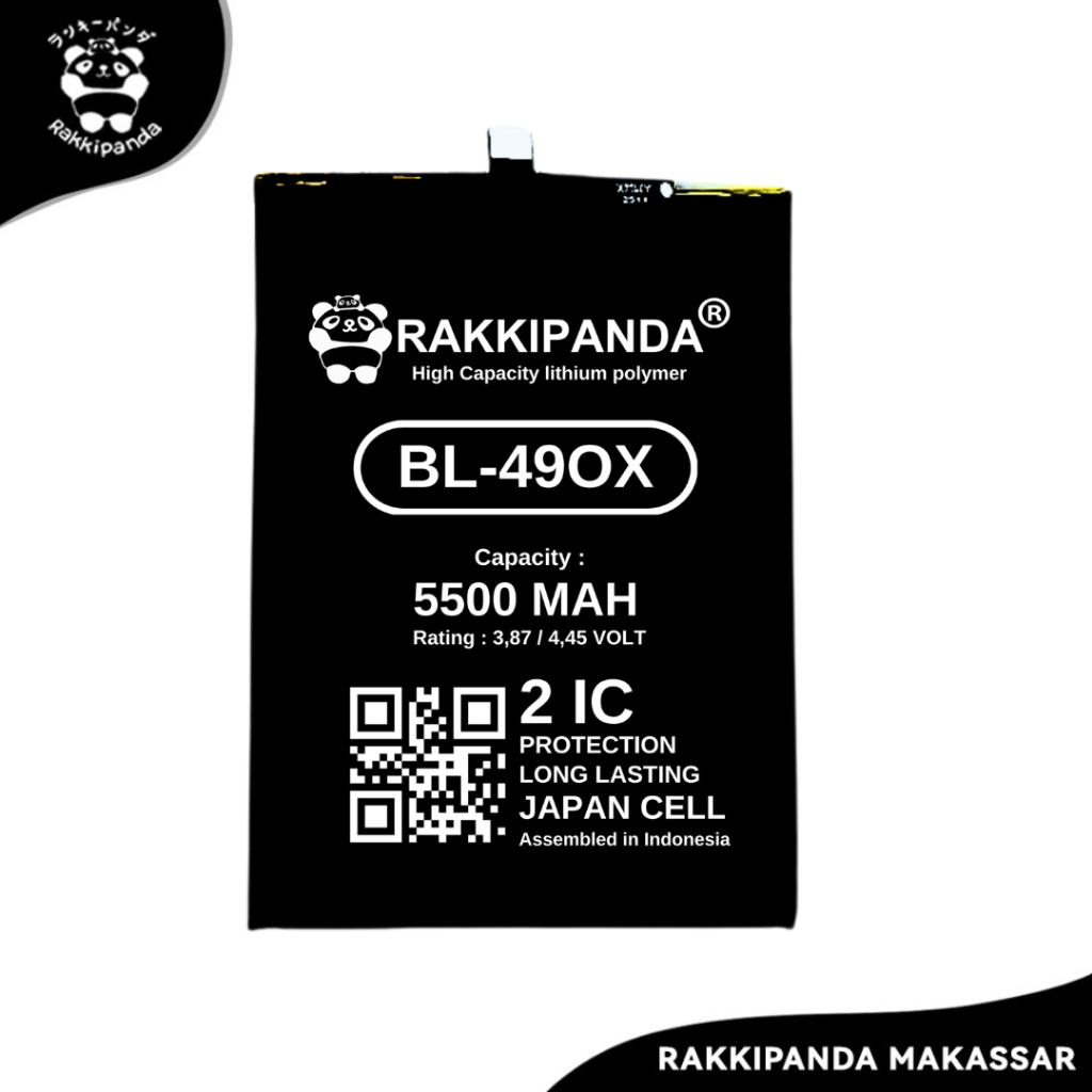 Baterai HP Rakkipanda - BL-49OX Infinix Note 40s X6850B Bergaransi Battery