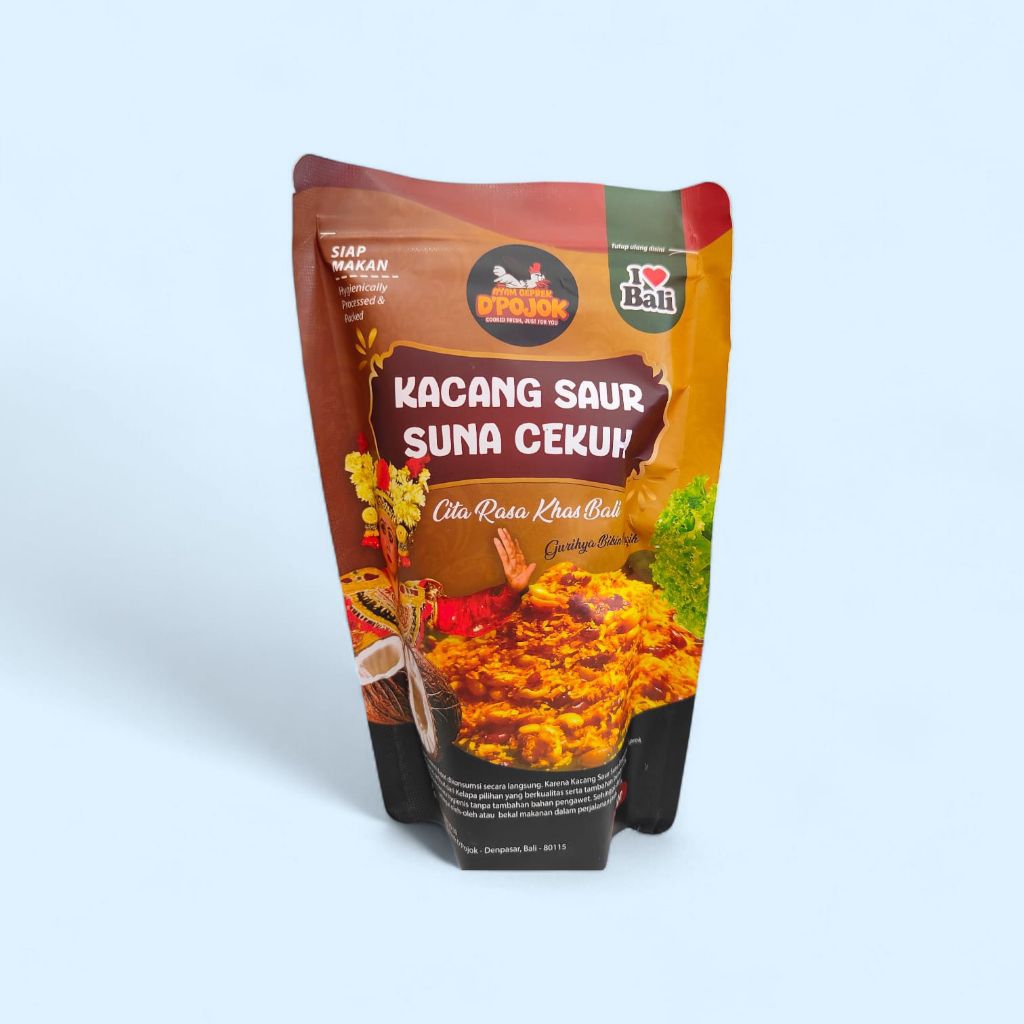 Ayam Krispy Kacang Saur Abon Sudang Geprek Dpojok BU DESAK BALI