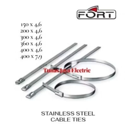 Stainless Steel Cable Ties / Kabel Ties FORT