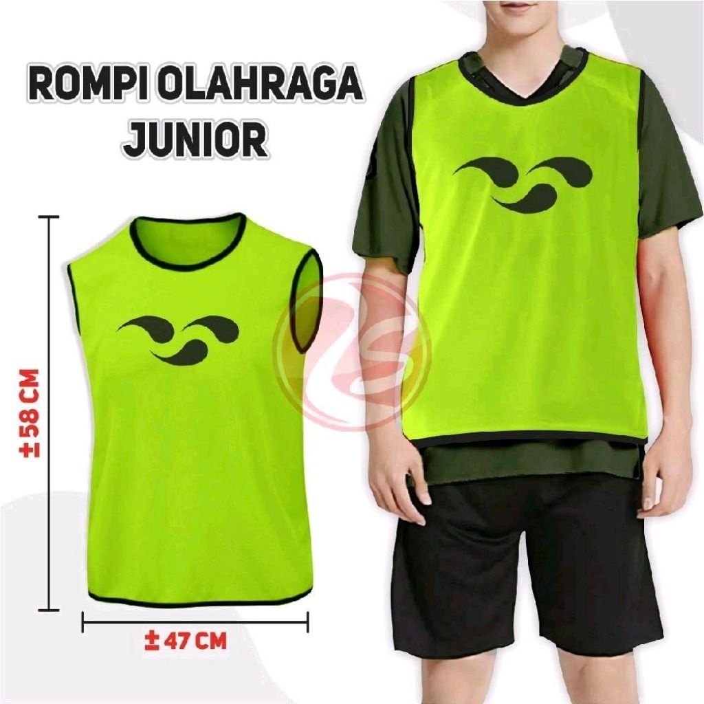 rompi bola rompi futsal anak tanktop singlet yukensi olahraga csswim Sepak futsal,bola Baju