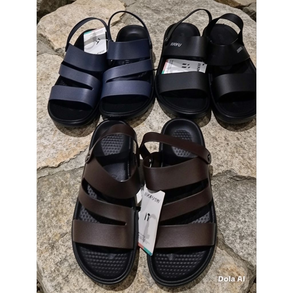 SANDAL LUOFU SLIDE AND TALi