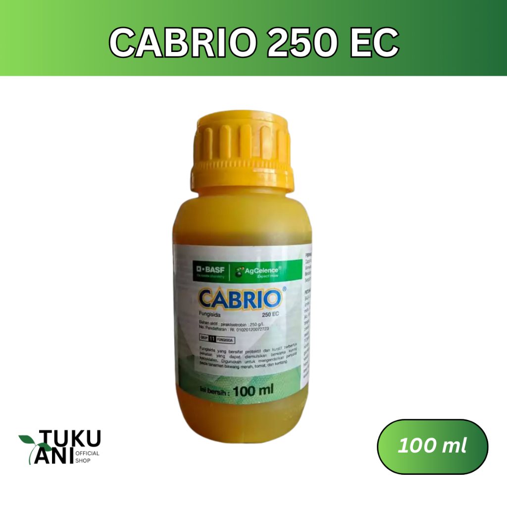 Fungisida Cabrio 250 EC - Protektif, Kuratif, Sistemik Lokal
