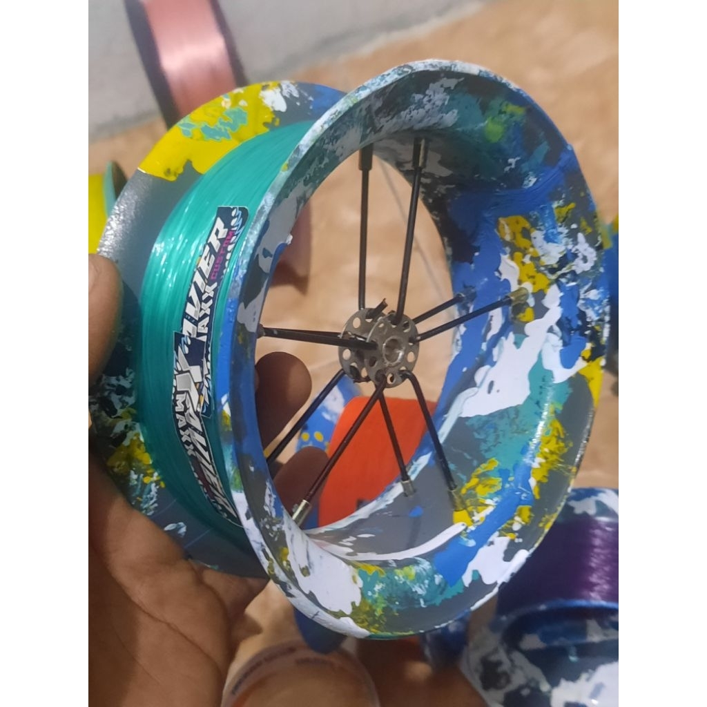 bladu layangan 4 inc / bladu racing/bladu jari jari / bladu ruji hitam