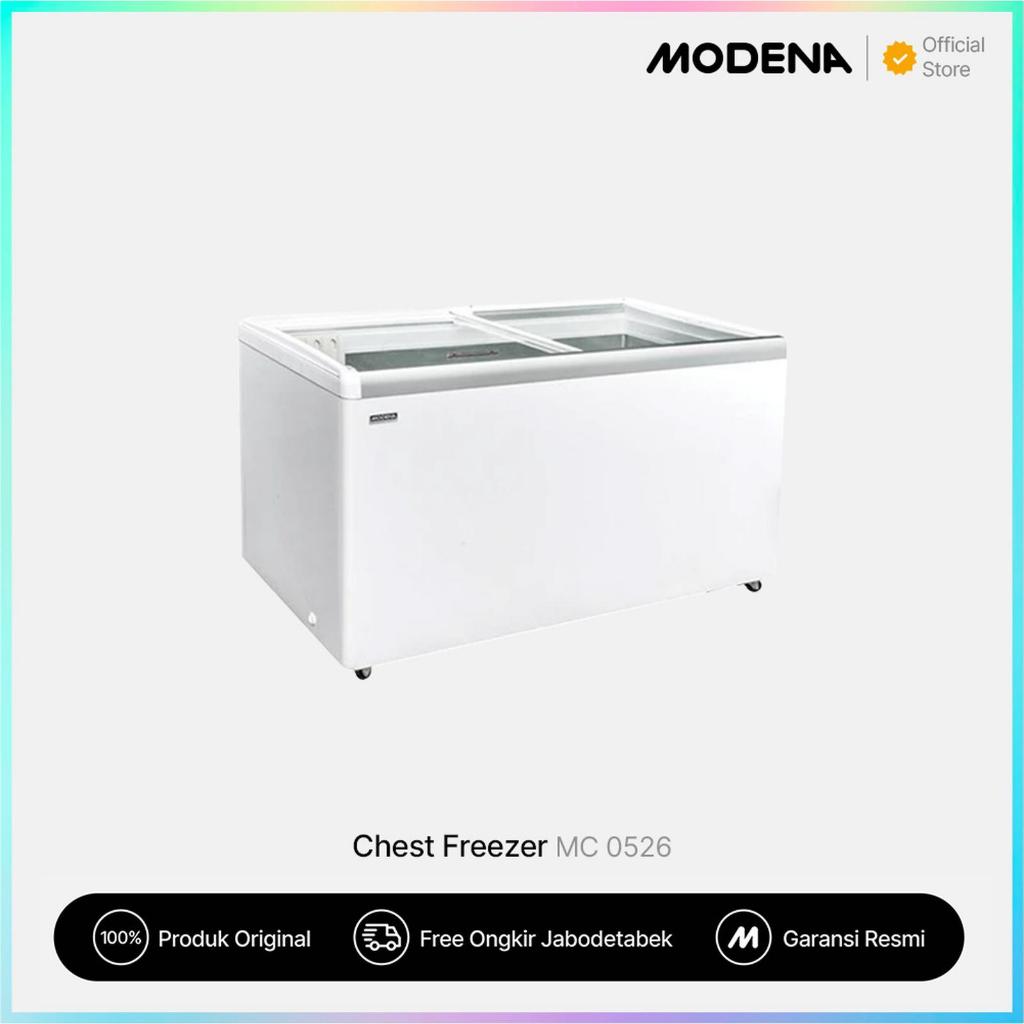 Modena MC 0526 Sliding Glass Freezer Box 516 Liter