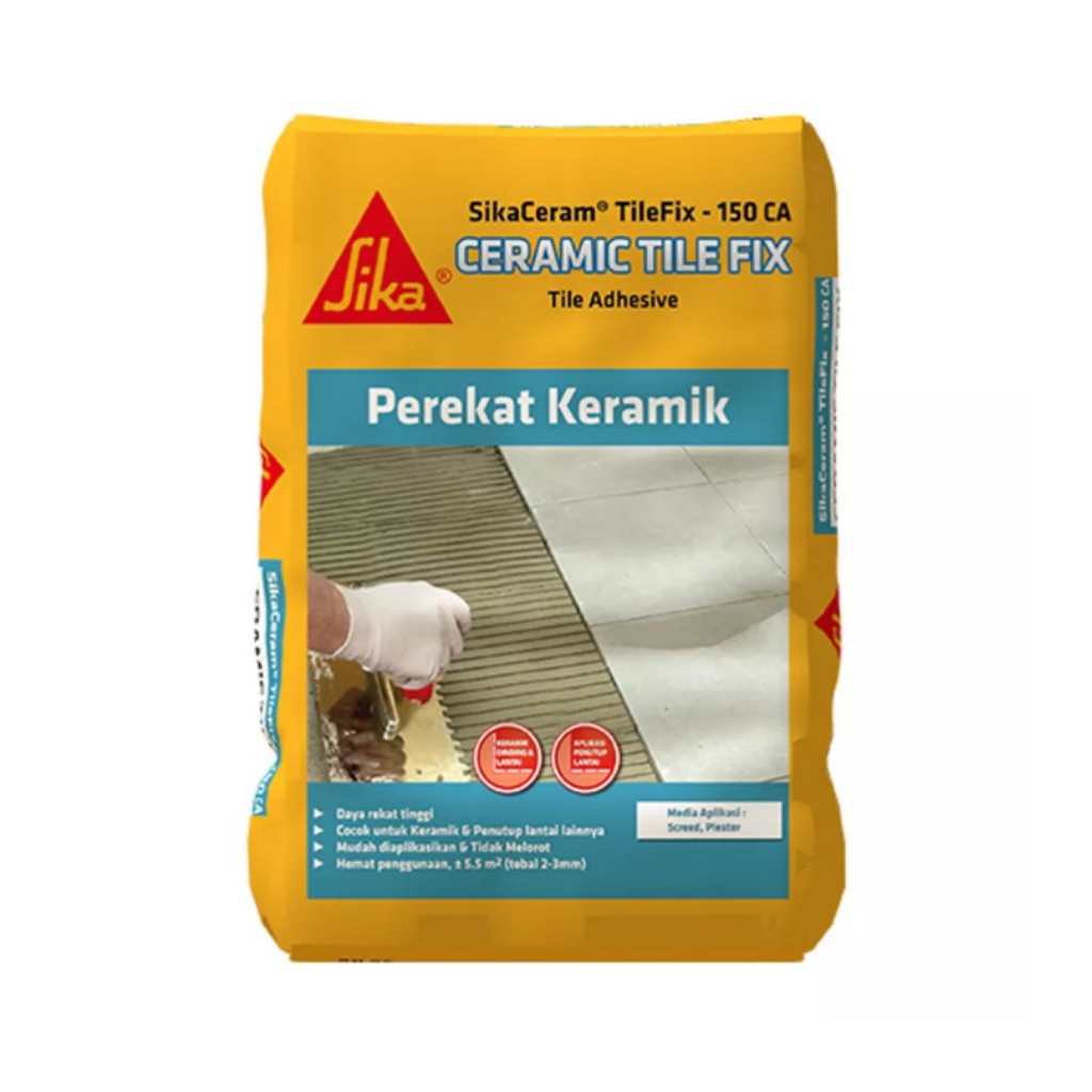 Sika Ceram 150CA / Sika Tile Fix perekat keramik diatas keramik/granite / perekat keramik area basah