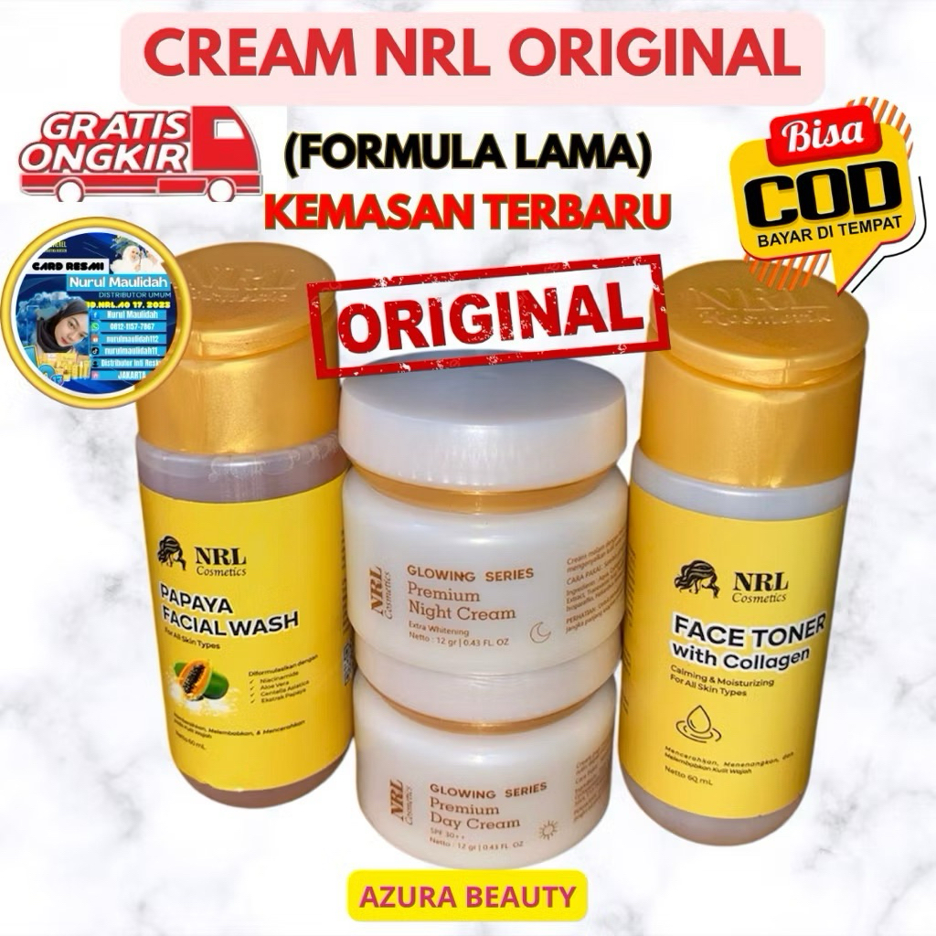 (BISA COD) CREAM NRL ORIGINAL NRL ORIGINAL 100%ORIGINAL BERID RESMI NRL KEMASAN BARU