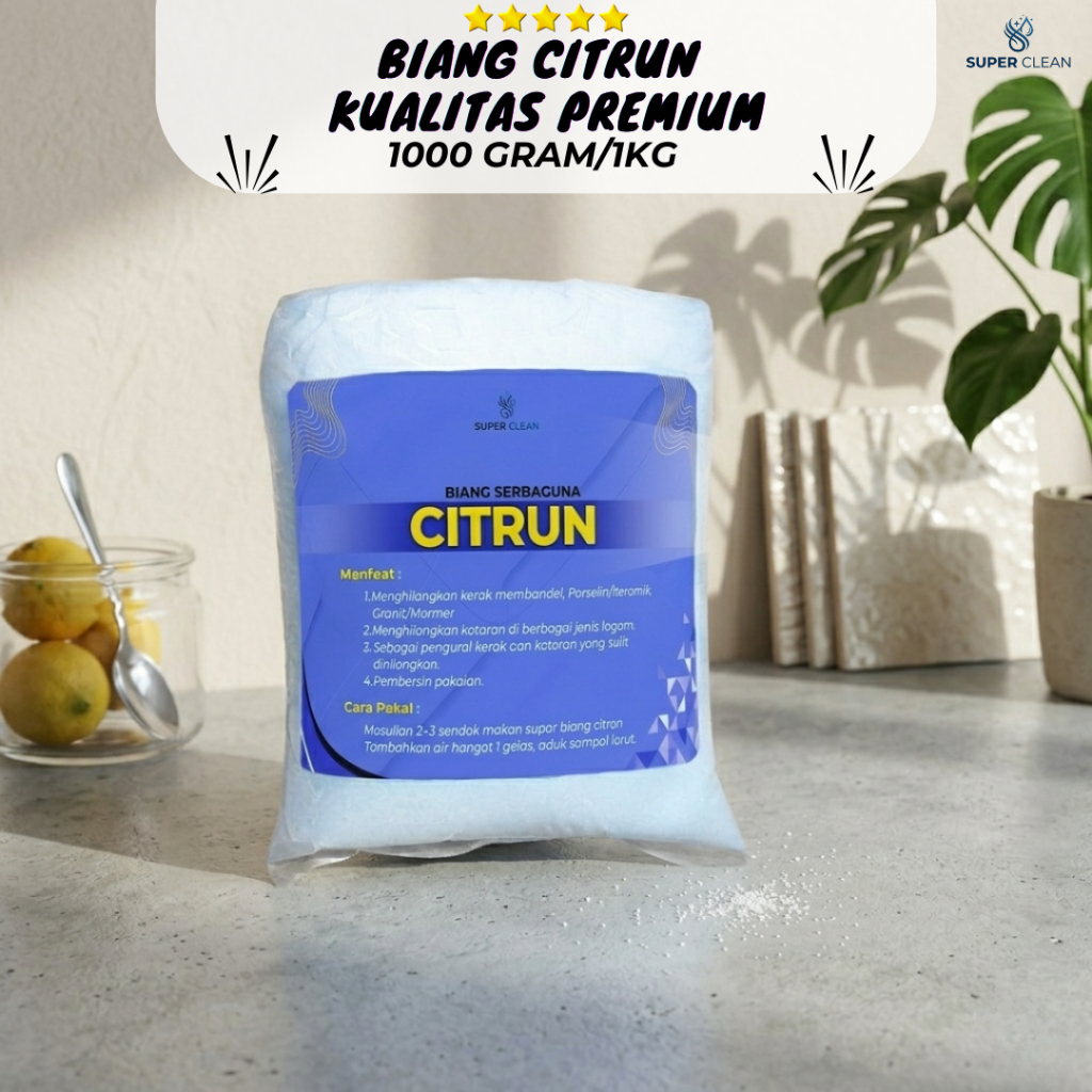 Citrun / Biang Citrun / Extra Acid / pembersih pakaian / pembersih metal/ pembersih kerak keramik / 