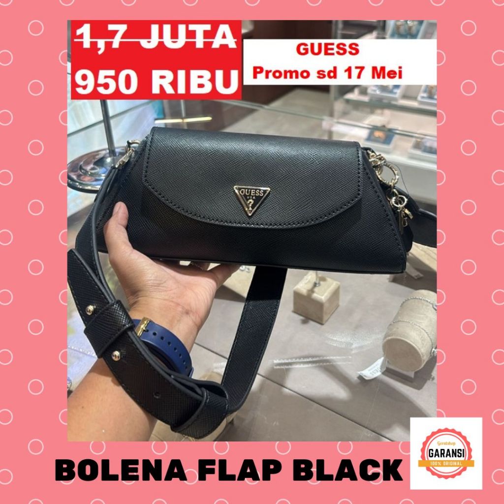 Tas Guess shoulder bag sale BOLENA FLAP 100% Original Store