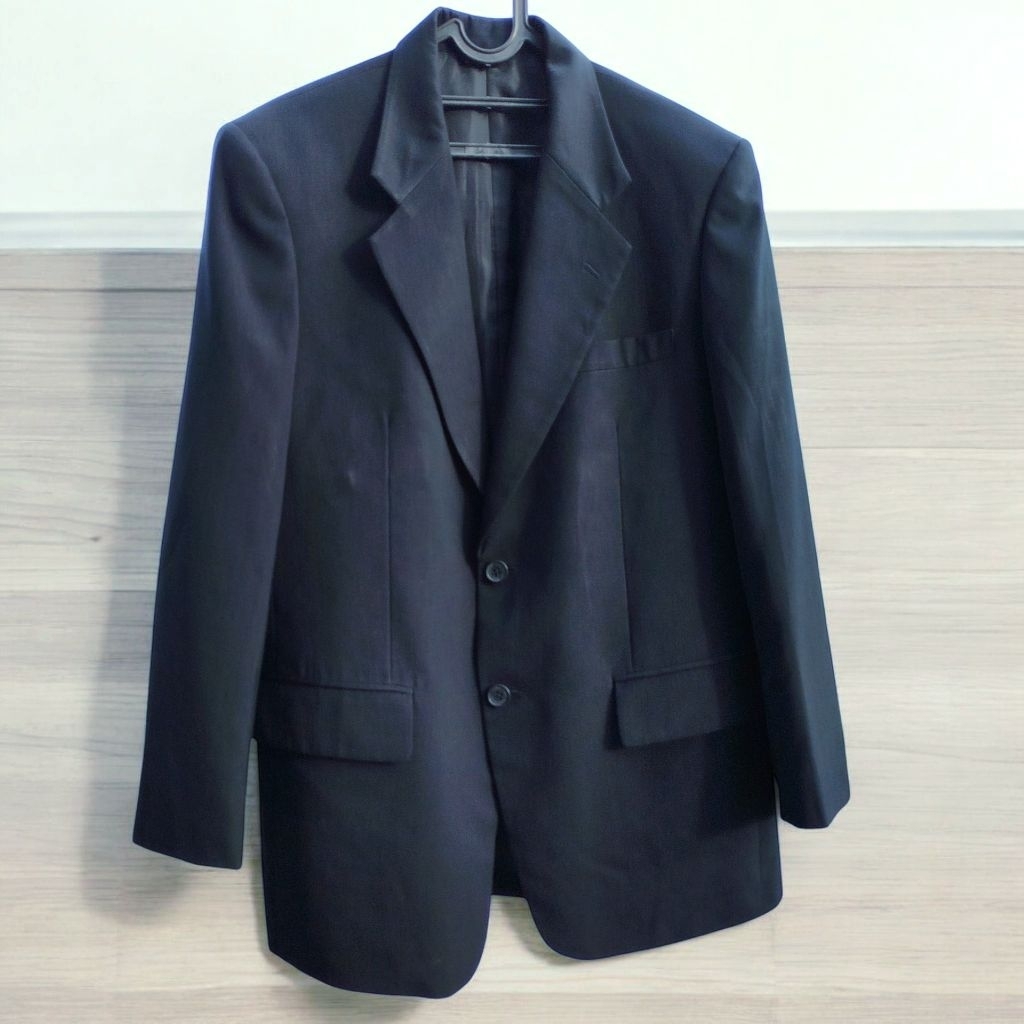 Jas Formal Hitam Pria  Arpeggio Hitam XL Preloved