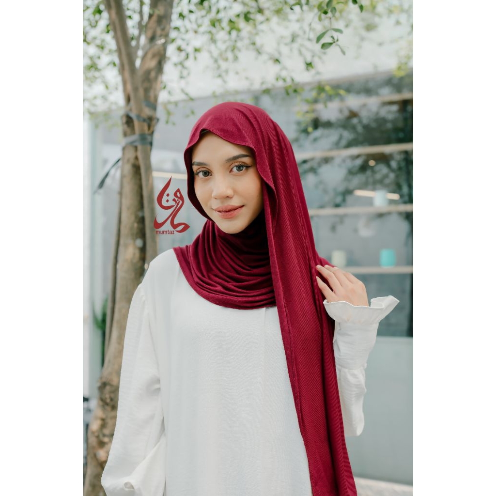hijab pashmina kaos by hijab.mumtaz