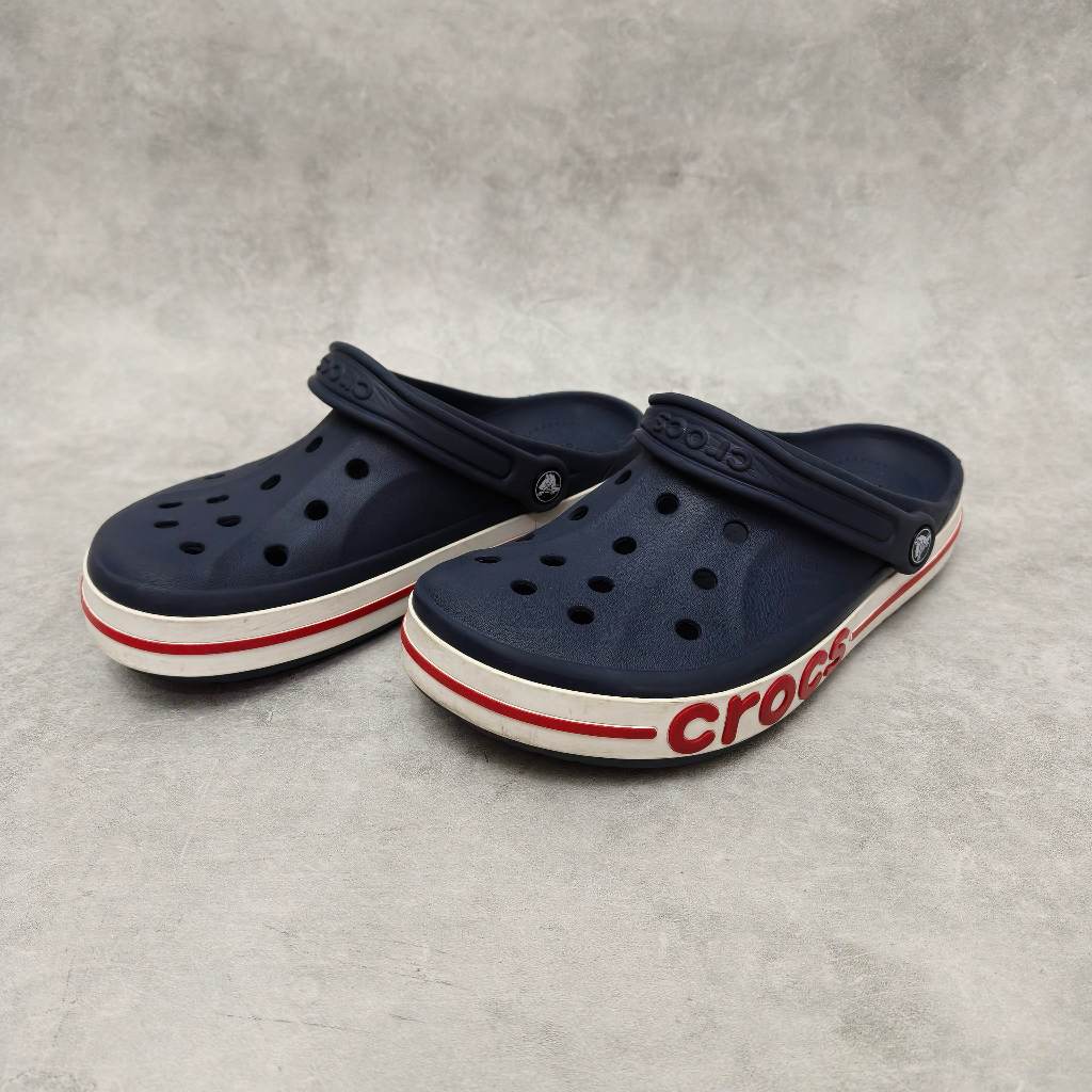 Crocs Bayaband Clog Unisex Sandal - Navy Original Jepang Second Bekas Size M8 W10 | Bekas Second Cro