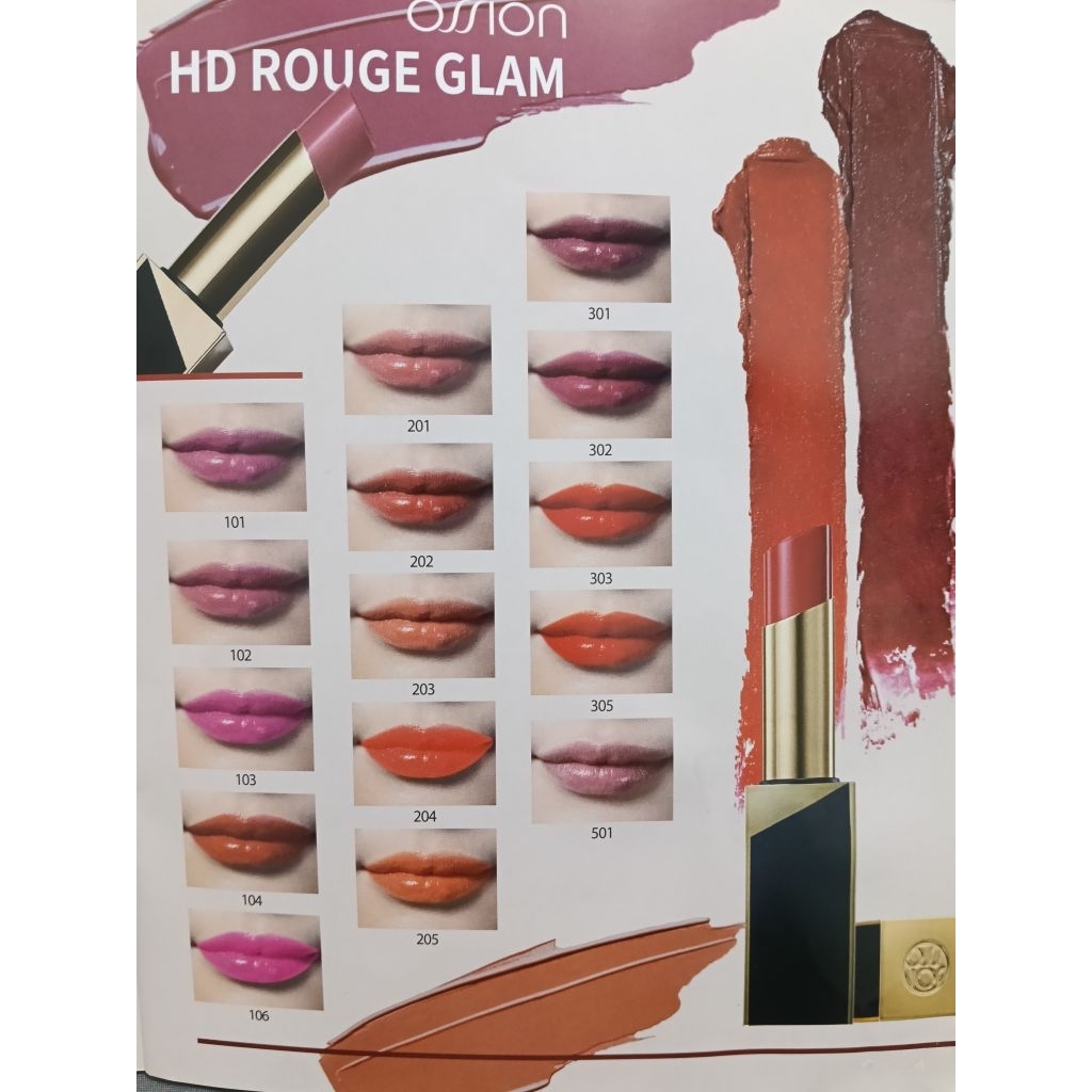 Jutanhak Ossion Lipstik HD Rouge Glam