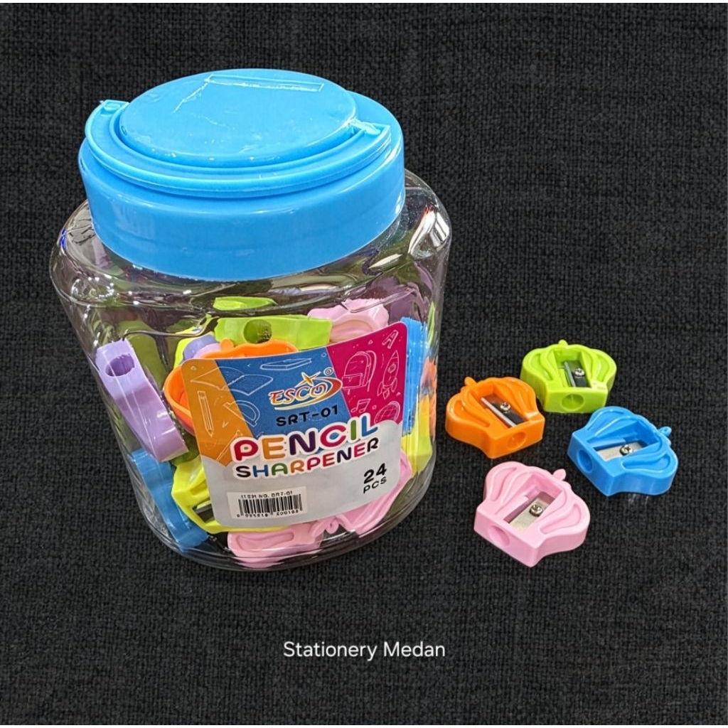 RAUTAN / SERUTAN PENSIL 1 TOPLES ( ISI 24 PCS)