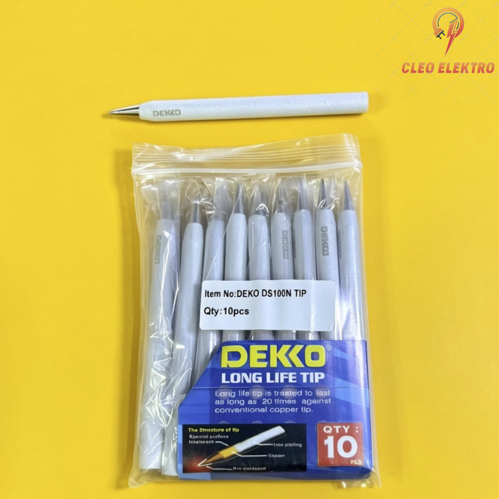 UJUNG SOLDER / MATA SOLDER / TIP SOLDER 100 WATT ORIGINAL DEKKO KRISTAL