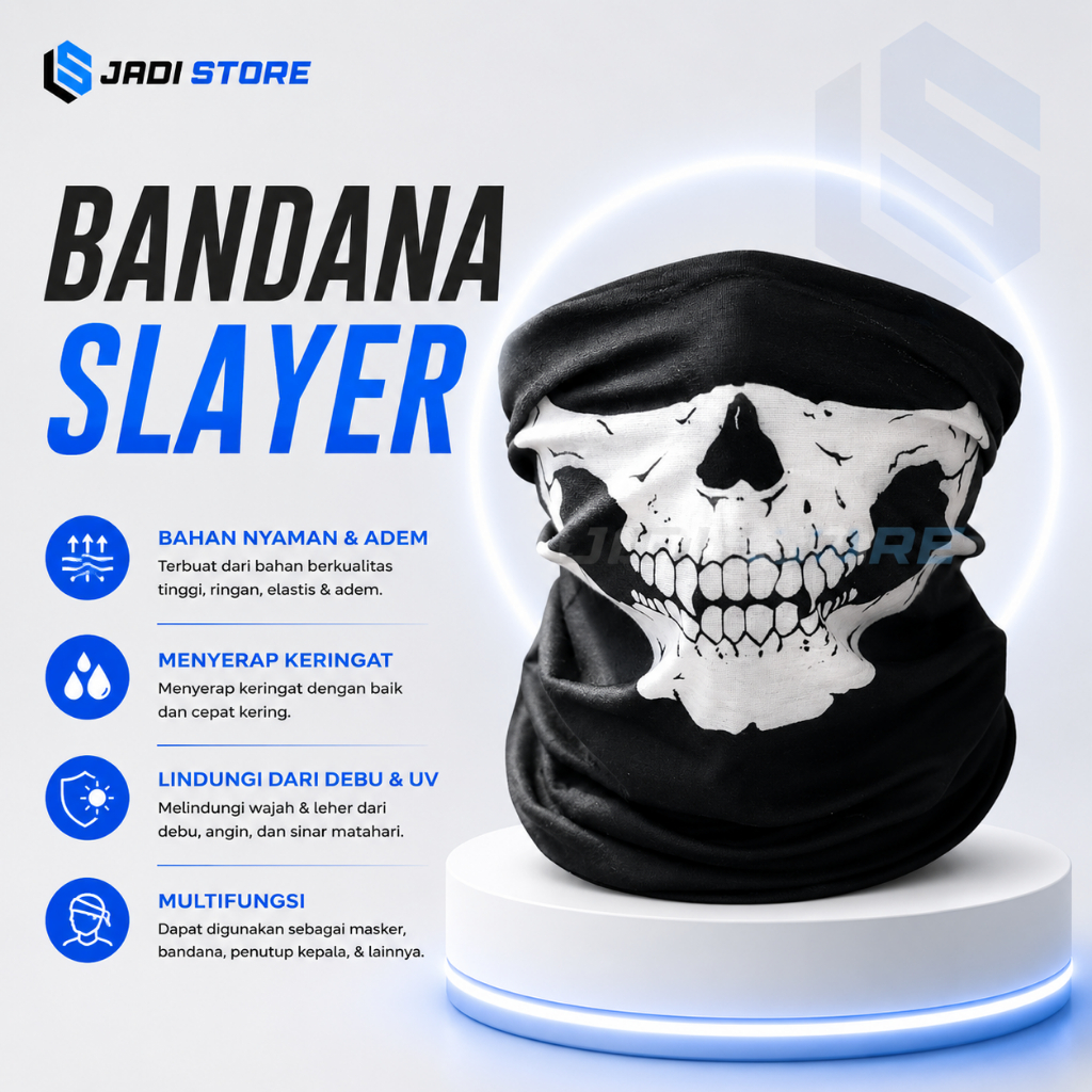 Buff Masker Buff Bandana Buff Tengkorak Buff Tengkorak Skull Masker Buff Tengkorak Bandana Buff