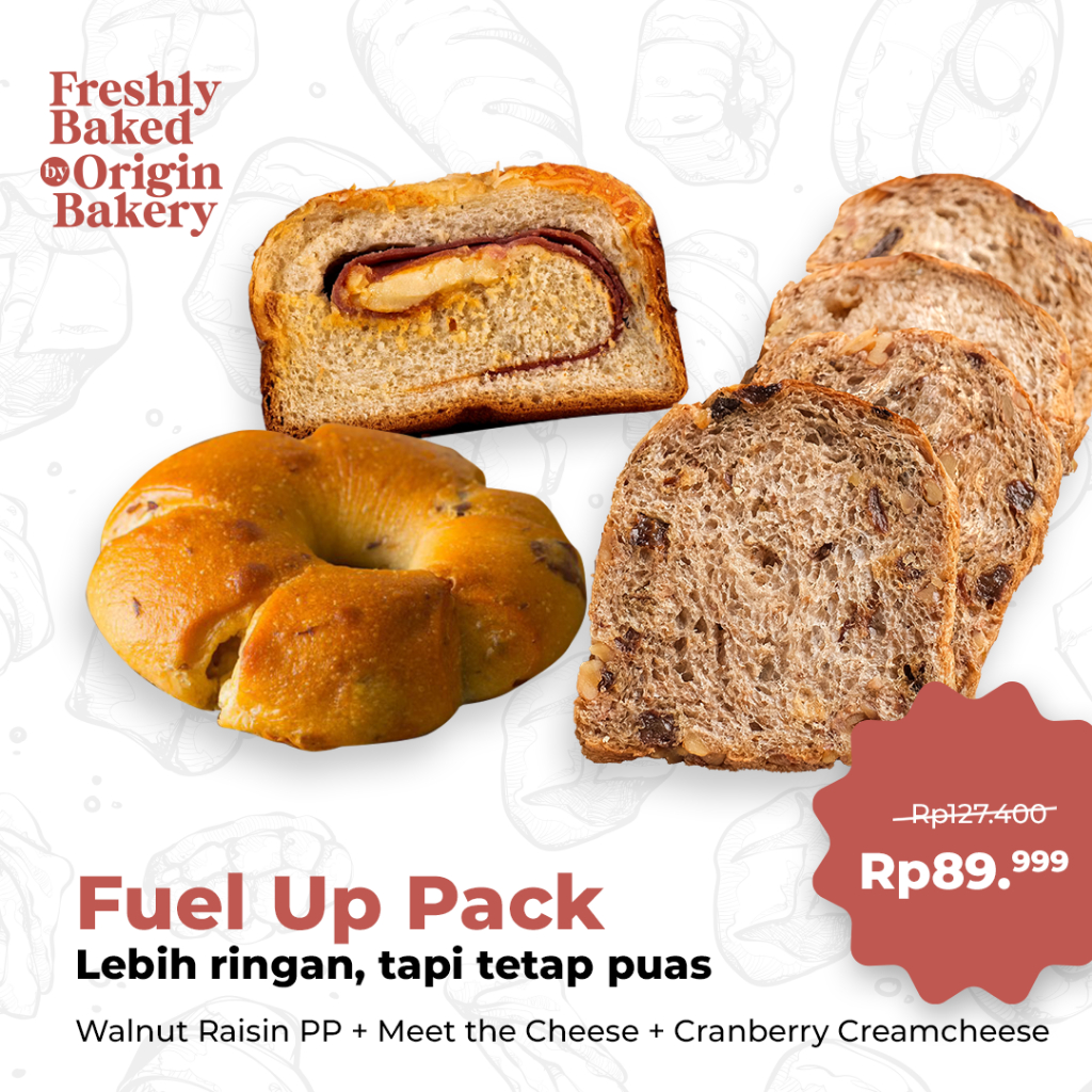 Fuel Up Pack: Walnut Raisin Premium Pack + Meet the Cheese + Cranberry Cream cheese
