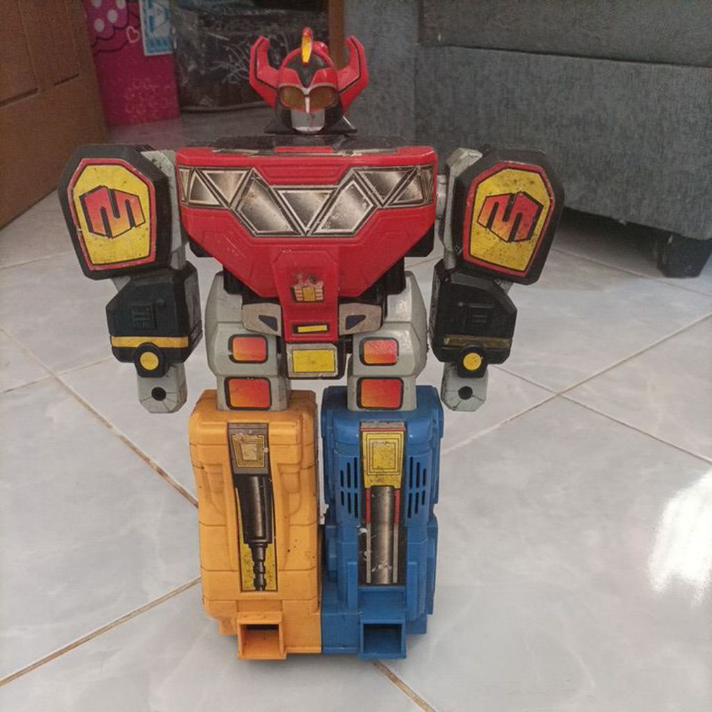 Junk Megazord Dino Mighty Morphin Power Rangers Jumbo ori