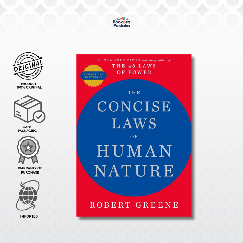 Buku Import Concise Laws Of Human Nature by Robert Greene - 9781788161565 (English Edition)