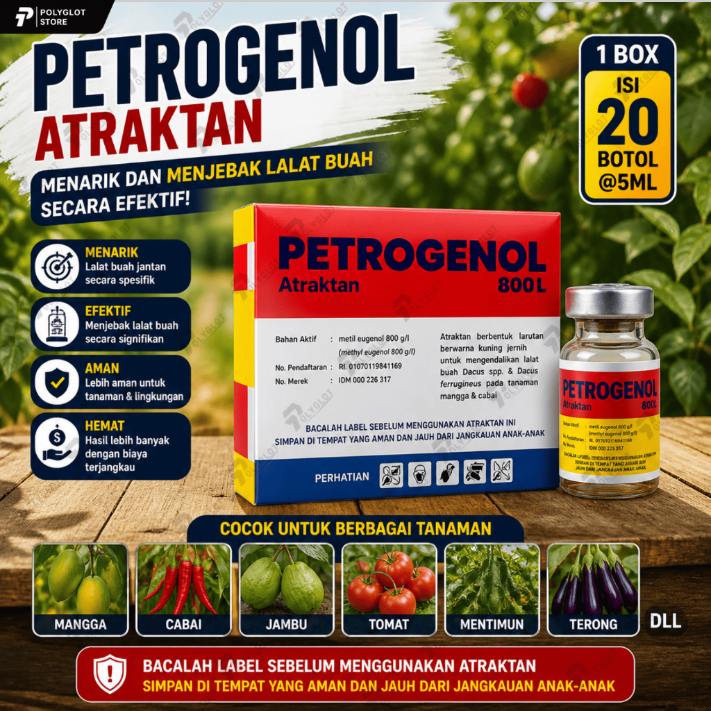 Pestisida / Insektisida Perangkap Lalat Buah PETROGENOL