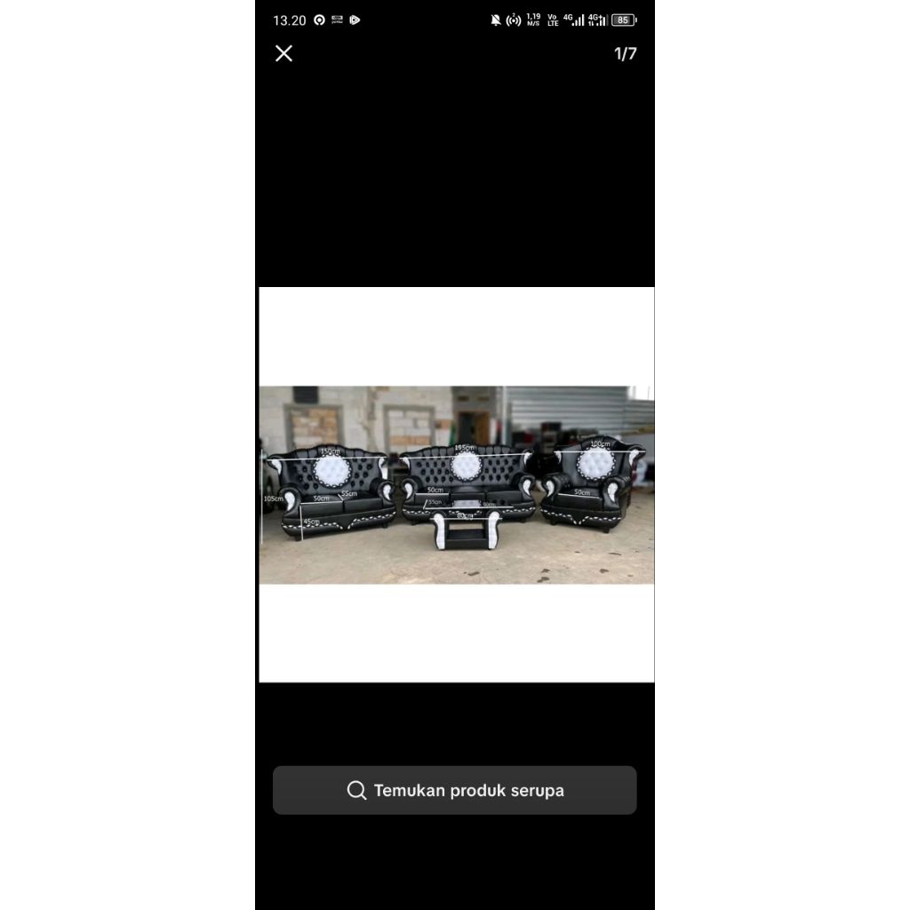 Sofa jaguar ruang tamu
