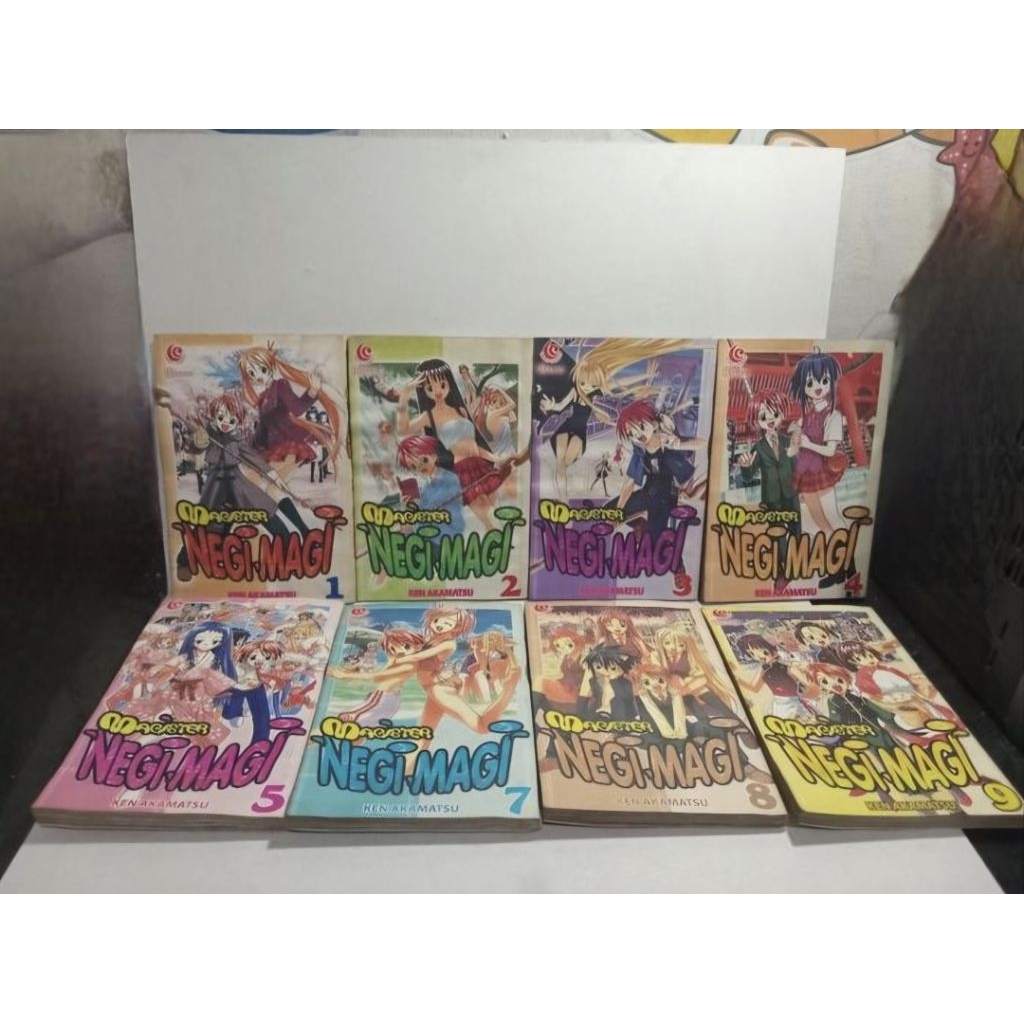 Komik Magister Negi Magi Set Vol 1-16 (Kurang No 6) by Ken Akamatsu