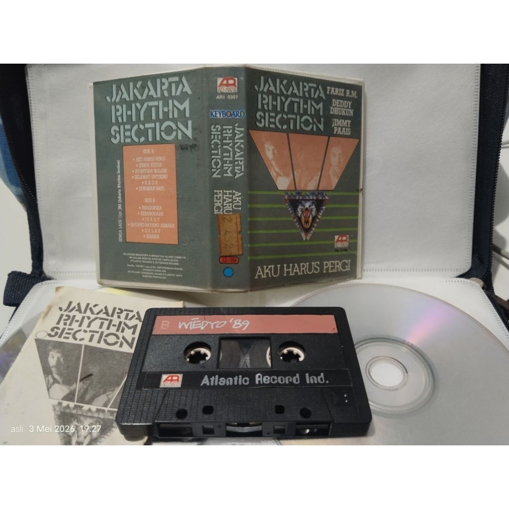 kaset pita JAKARTA RHYTHM SECTION fariz rm, deddi dhukun