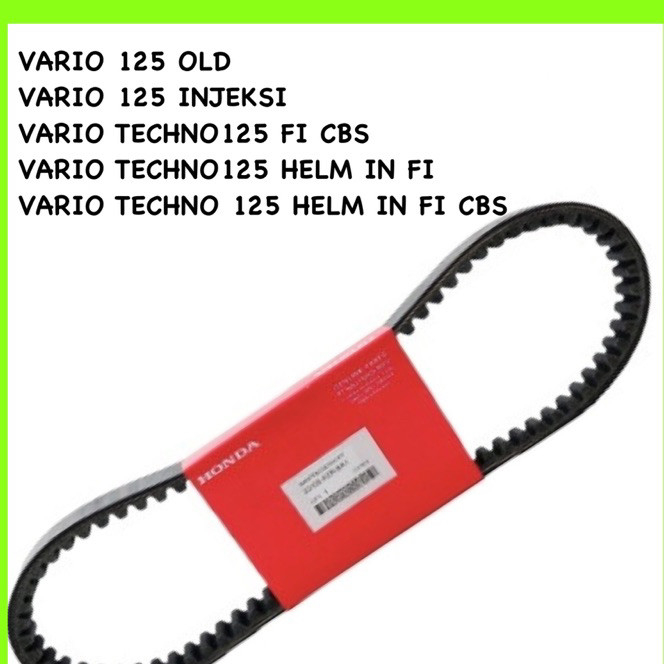 Van Belt - ONLY V Belt Vario 125 Old V-BELT VANBELT BELT VARIO 125 KZRR