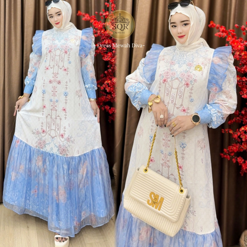 Gamis Diva | Gamis Diva Uni Ara | Gamis Uni Ara | Dress Diva | Dress Diva Uni Ara