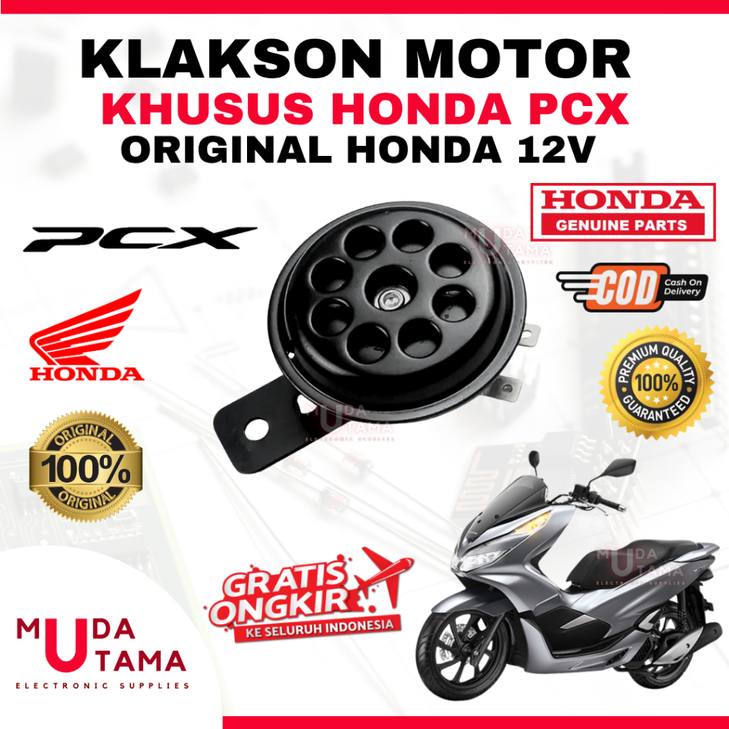 Klakson HONDA PCX - ORIGINAL HONDA | Klakson Motor HONDA PCX | Klakson PCX Original | Klakson Motor 