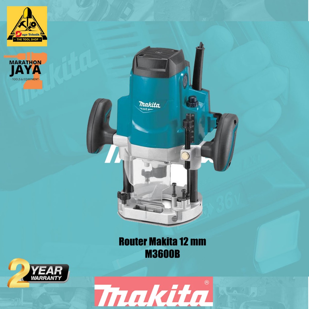 Makita M3600B Mesin Profil Kayu / Carpenter Router Machine router besar