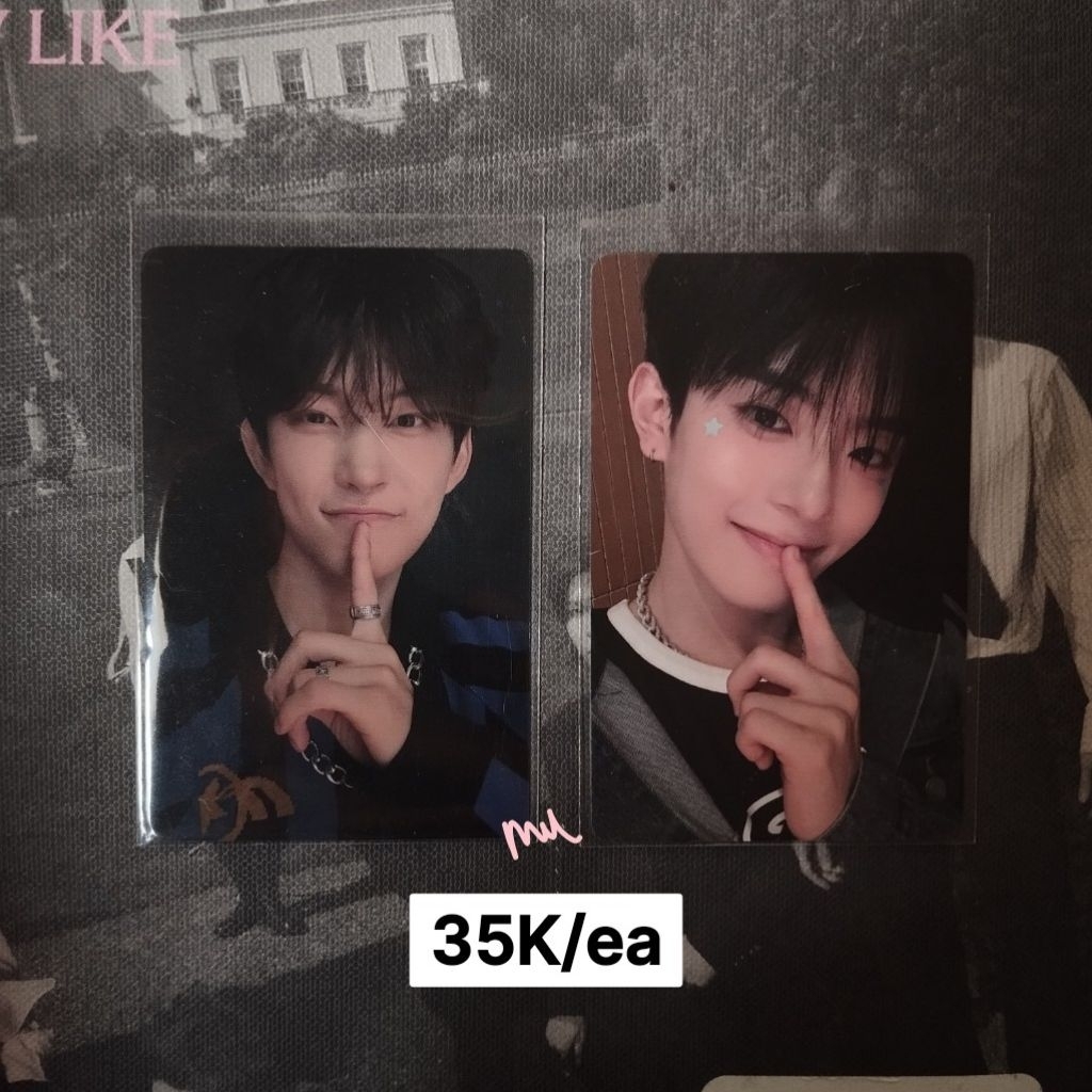 photocard geonwoo kangmin 10 after journey week dua boys 2 planet
