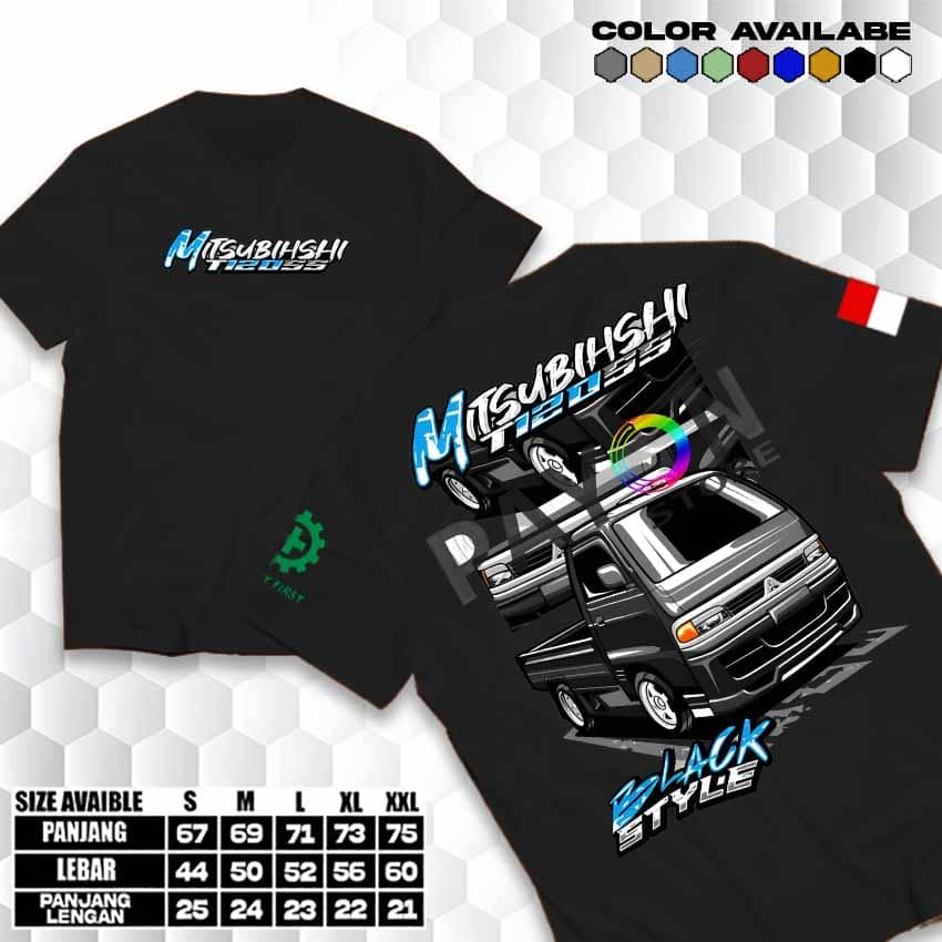Garuda Baju - Kaos Mitsubishi Colt T120ss | Kaos Driver Muda Colt T120ss | Bahan Katun Kombed | Baju