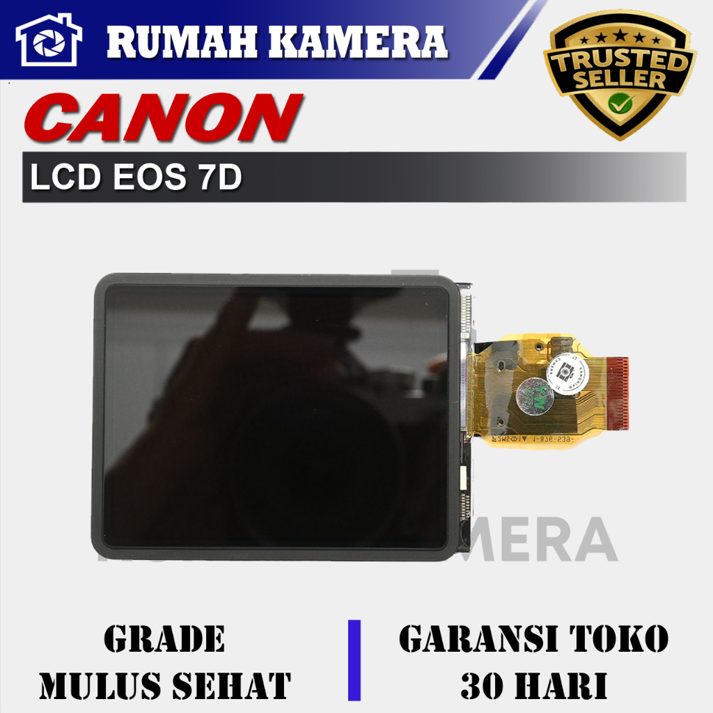 LCD Kamera Canon 7D Second Original