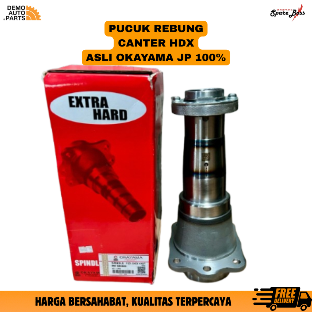 SPINDEL HDX OKAYAMA HARD MK500809 CUCUK SRUMBUNG ORI OKAYAMA Spindle Pucuk Rebung Mitsubishi Canter 