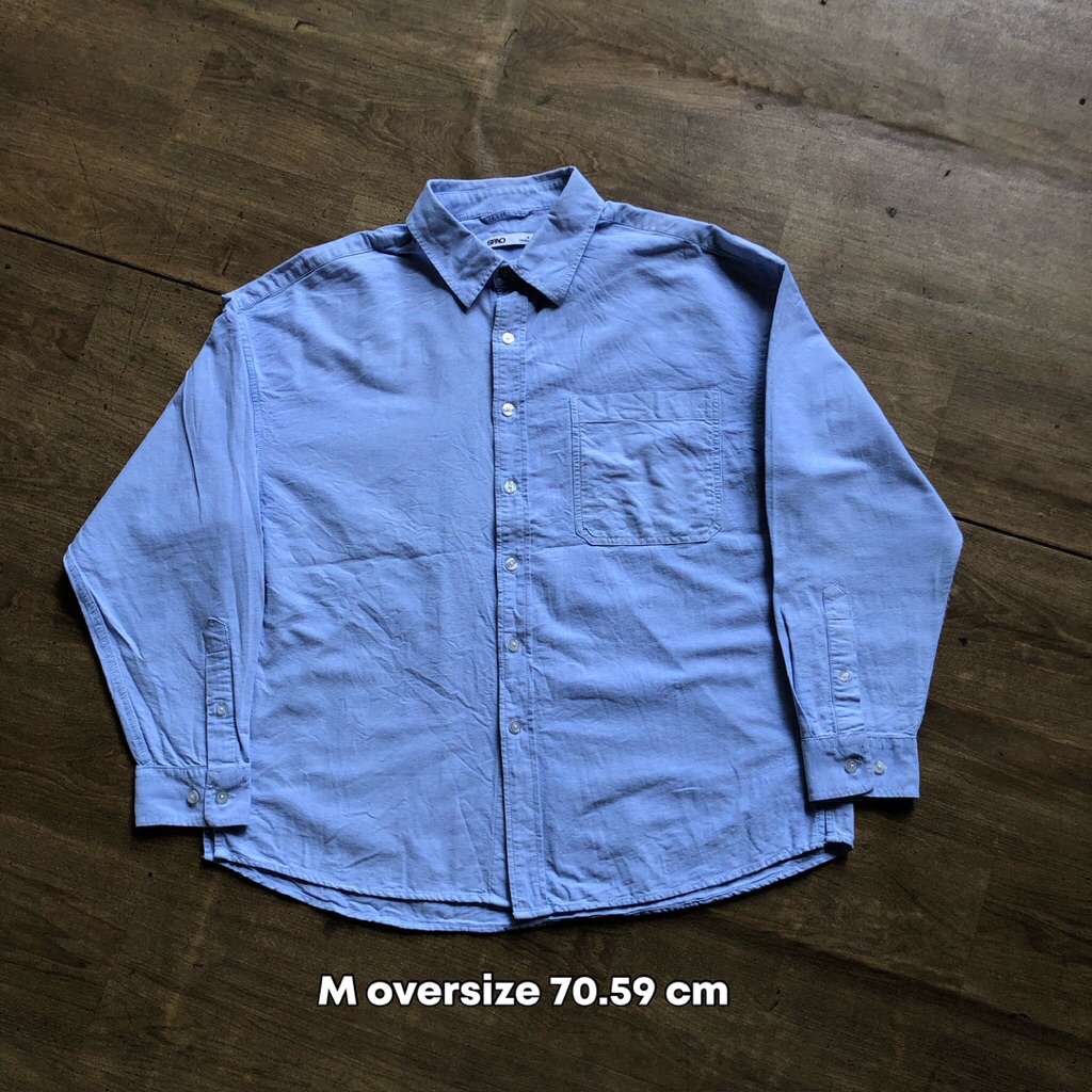 spao kemeja oversize pria