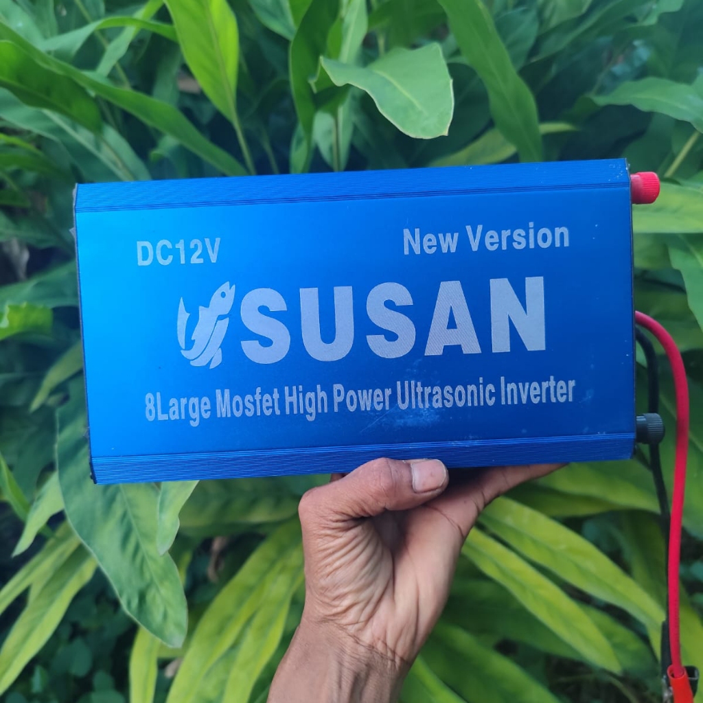 Susan 8Mosfet Jumbo Inverter Ultrasonik 12V Daya Tinggiuntuk Outdoor dengan Perlindungan Baterai dan