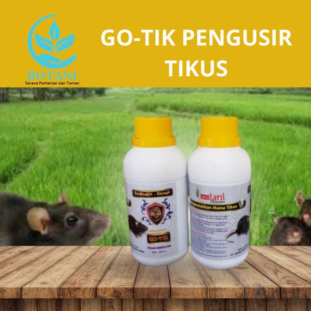 GoTik Pengusir Tikus Alami/Pembasmi Hama Tikus Alami/Obat Tikus Alami