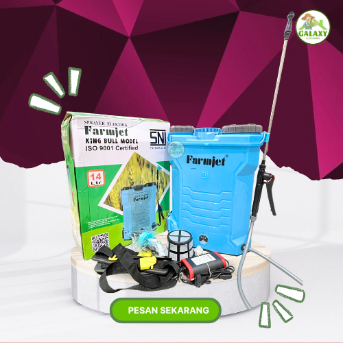 Sprayer Elektrik Farmject 14 Liter Semprot Pertanian