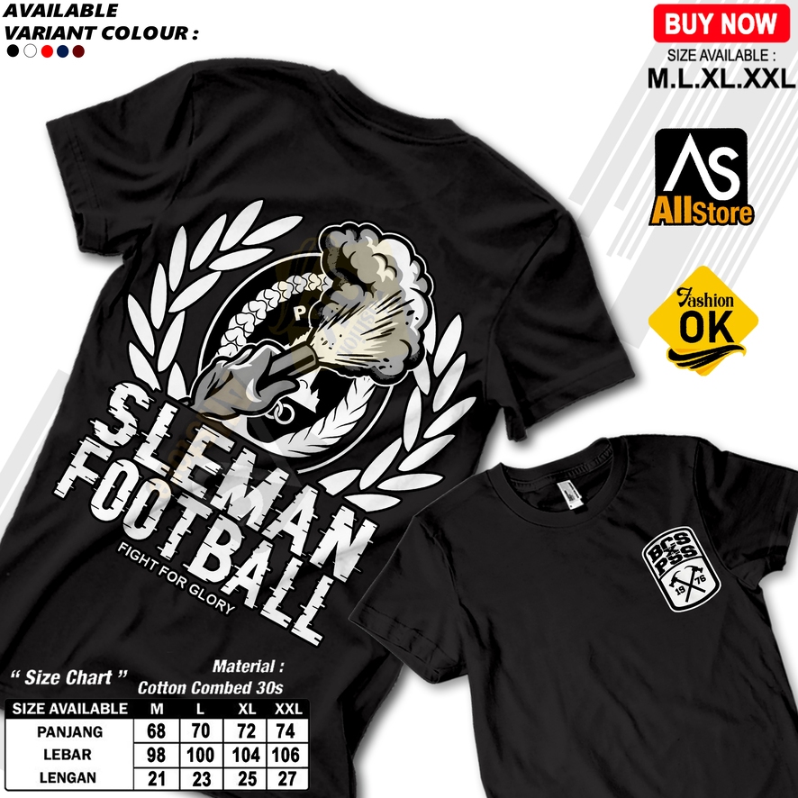 V330 2 SLEMAN FOOTBALL Kaos BCS X PSS Sleman